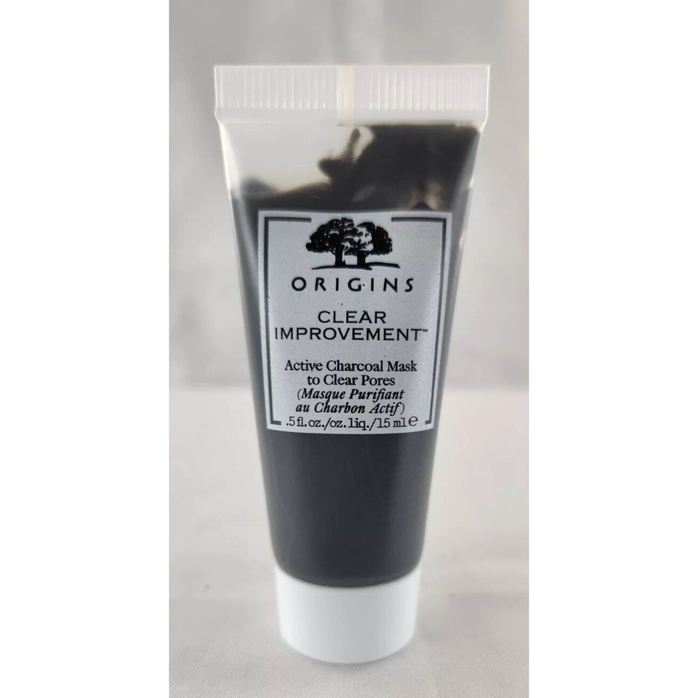 Origins Clear Improvement Active Charcoal Mask to Clear Pores 0.5oz Travel Size